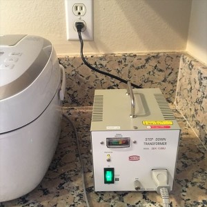 炊飯器と変圧器